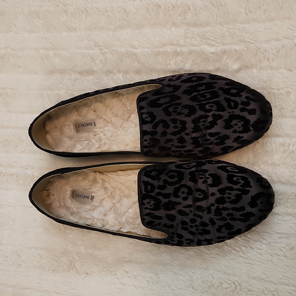 Birdies Starling Black Leopard 9.5
